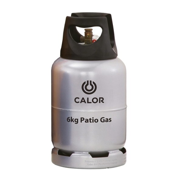 6Kg Patio Grey Empty Gas Cylinder