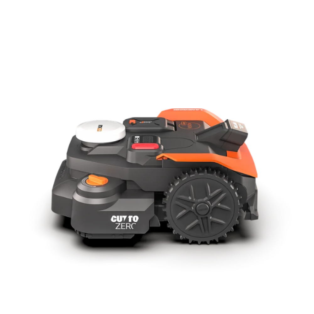 WorX Landroid Vision AI RTK Cloud 1800m2 Wireless Orange Robotic Lawn Mower - WR318E