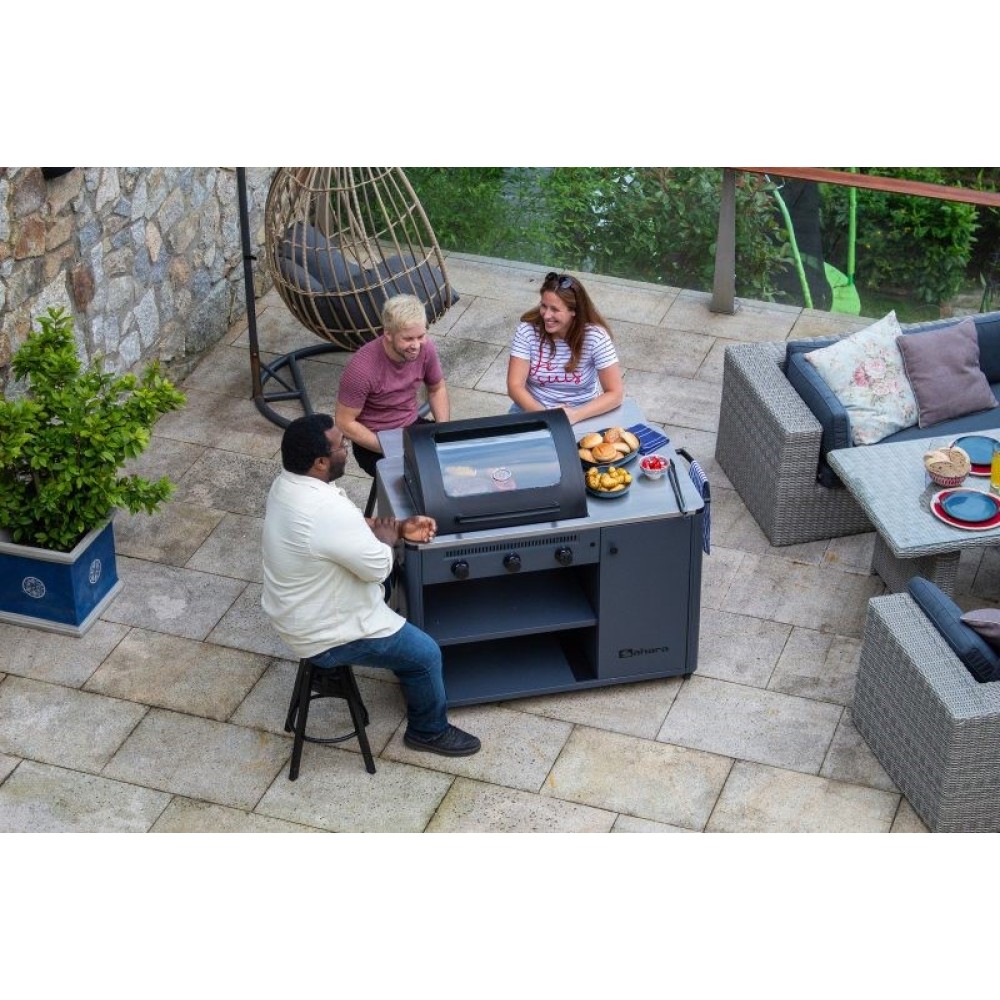 Sahara Arke 3 Burner Gas BBQ