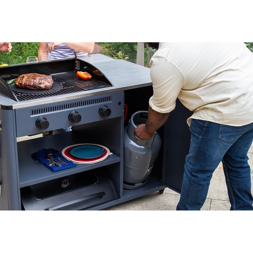 Sahara Arke 3 Burner Gas BBQ