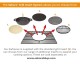 Sahara Forge 60 Charcoal BBQ - 57cm