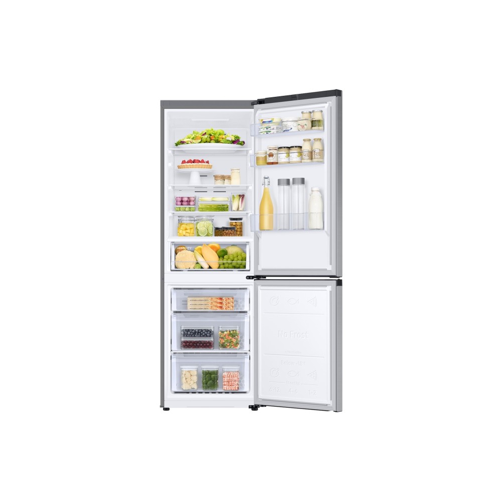 Samsung Series 6 Classic Freestanding Silver Fridge Freezer -  RB34C600ESA/EU