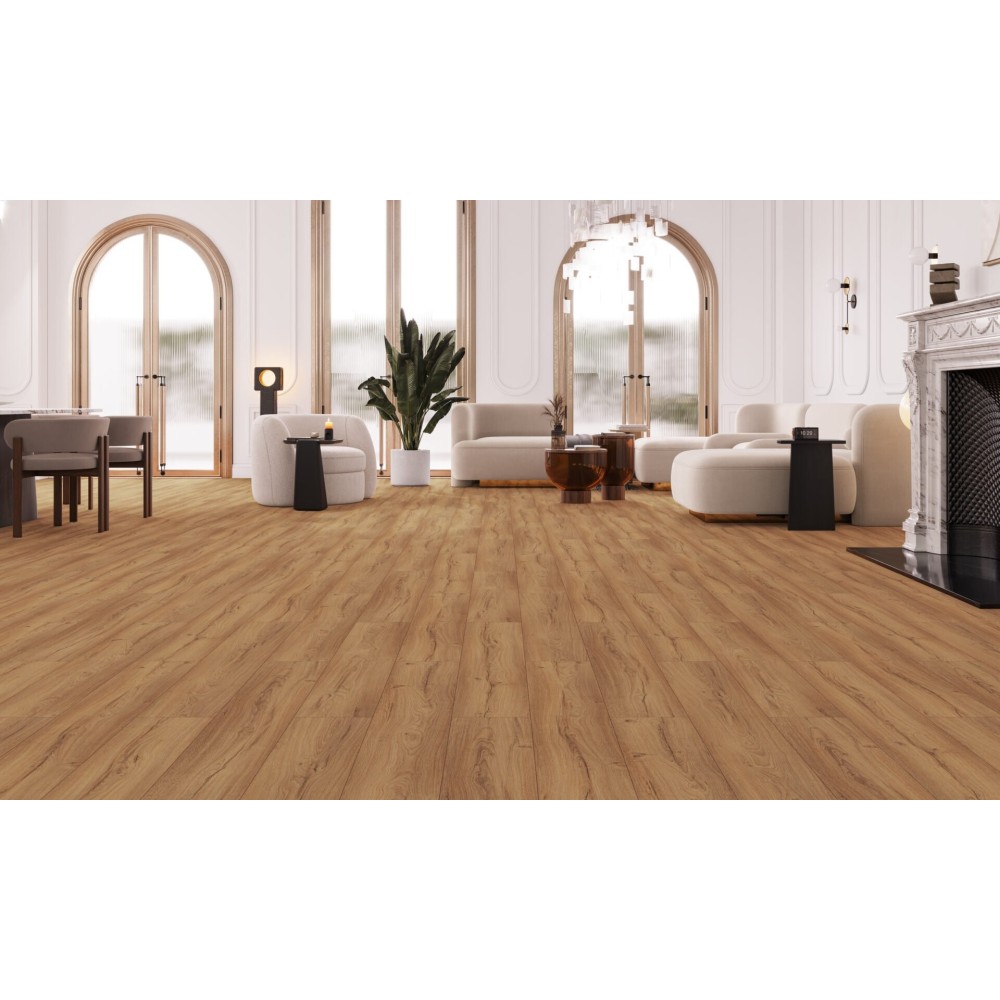 Poznan Oak Aqua Laminate Flooring – 12mm Water-Resistant Oak Look