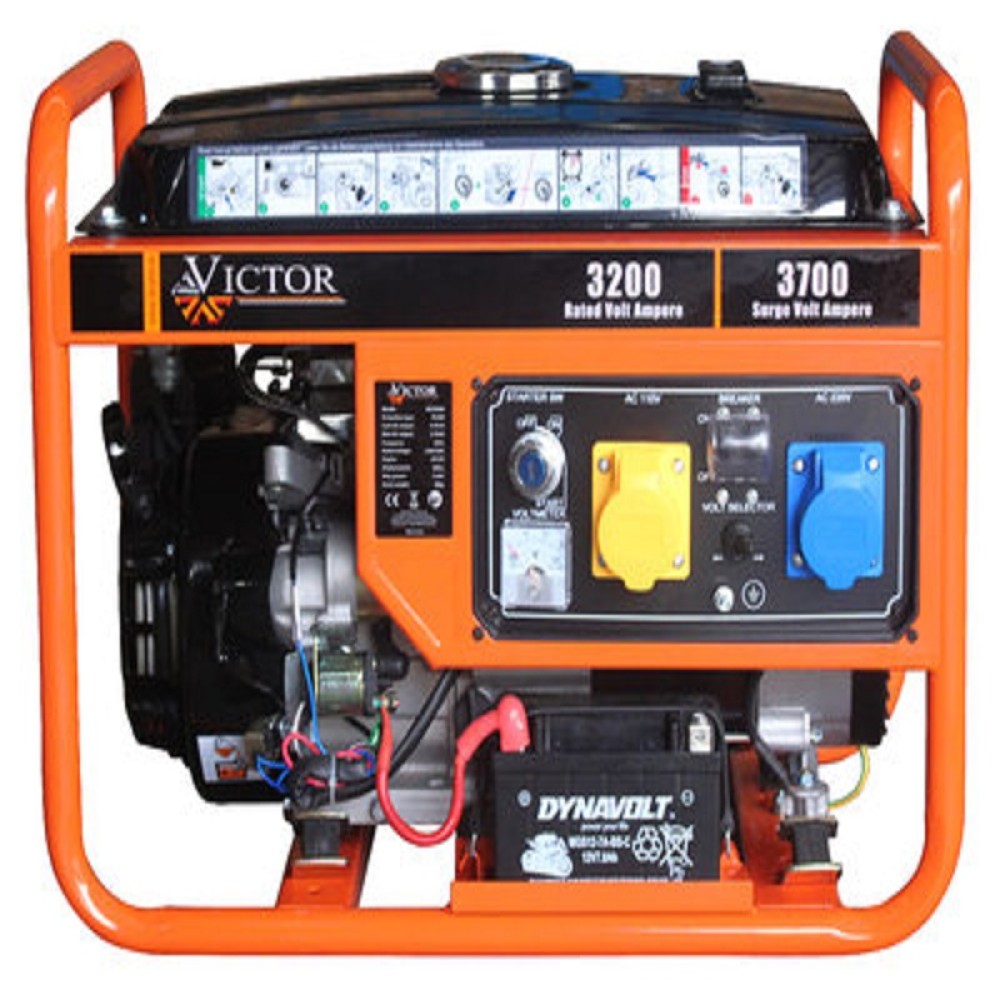 VICTOR 3.7KVA PETROL GENERATOR