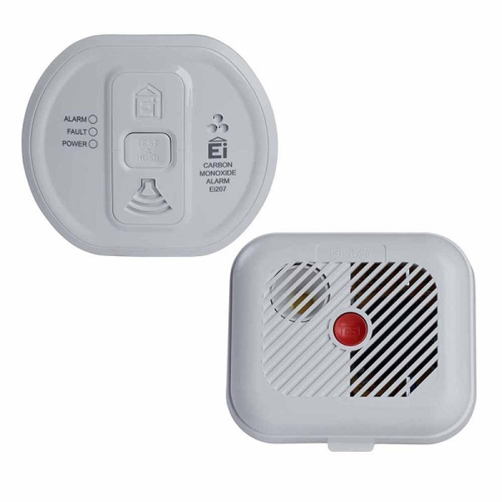 EI SMOKE & CARBON MONOXIDE ALARM TWIN PACK