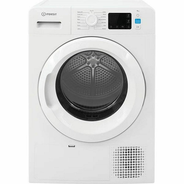 Indesit Dryer 9kg Heat Pump White - YTM1192XUK