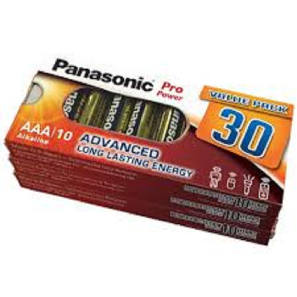 PANASONIC AAA BATTERIES 30PK