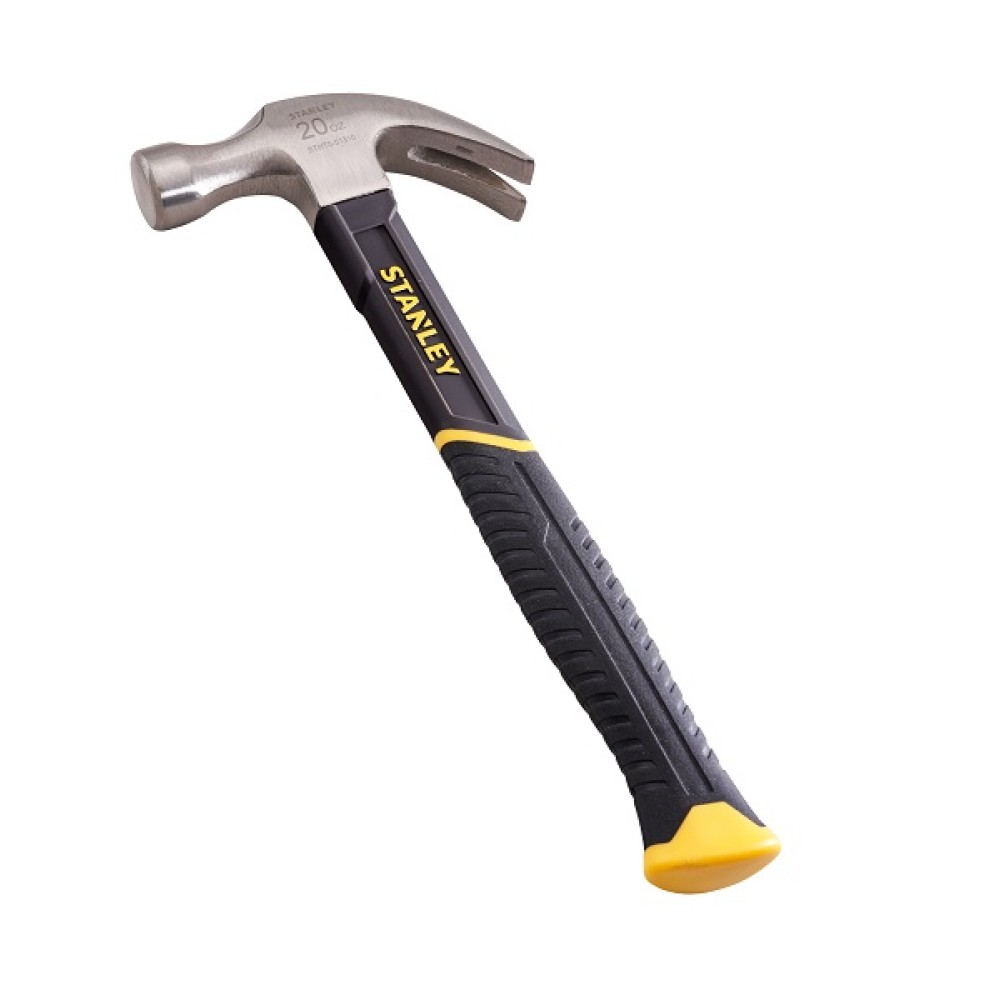 STANLEY 20 OZ FIBREGLASS  CLAW HAMMER