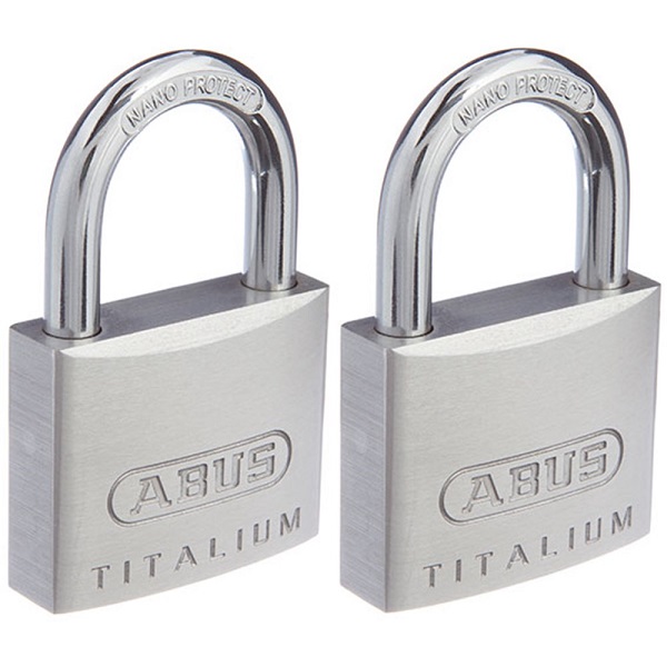 ABUS 64TI/40 TITALIUM PADLOCK TWIN