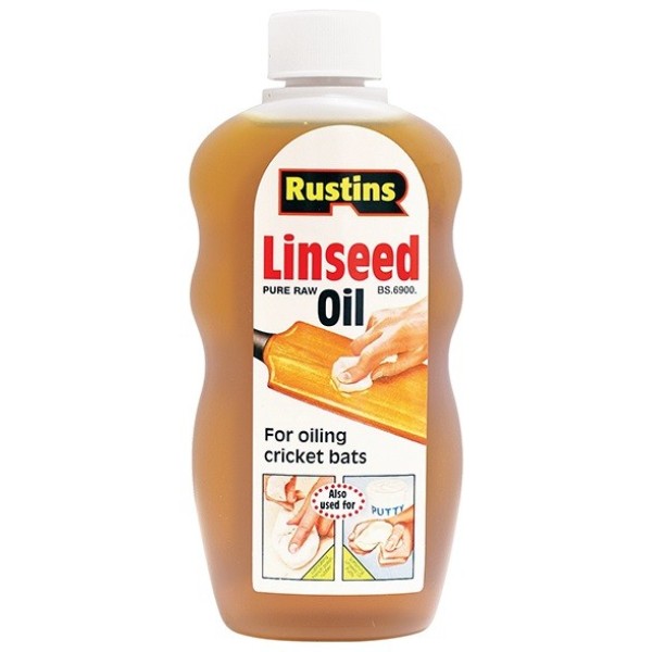 RUSTINS 300ML RAW LINSEED OIL