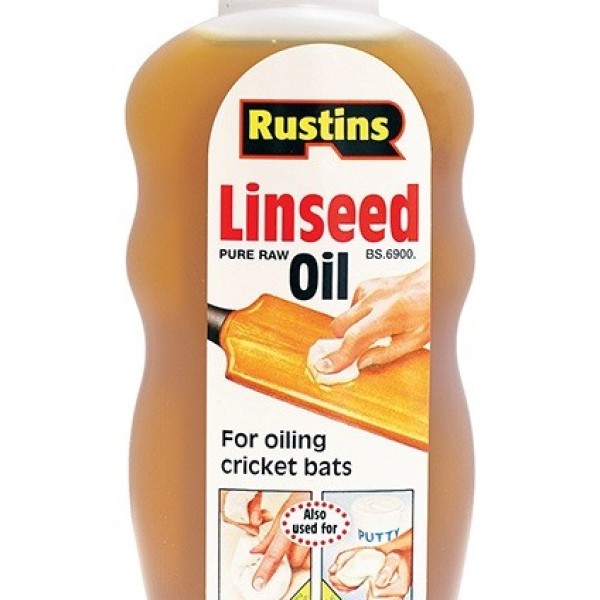 RUSTINS 300ML RAW LINSEED OIL