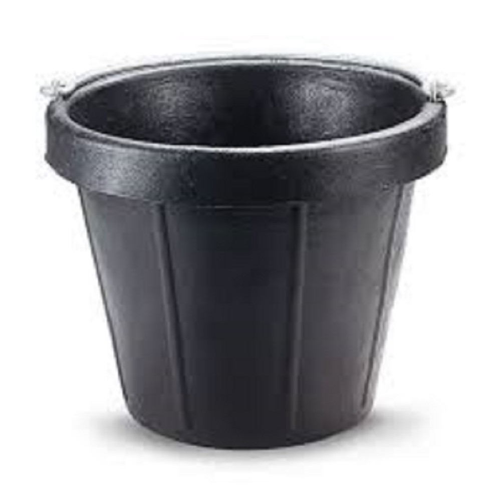 BLACK BUILDERS RUBBER BUCKET