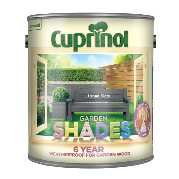 CUPRINOL GARDEN SHADES URBAN SLATE 2.5LT
