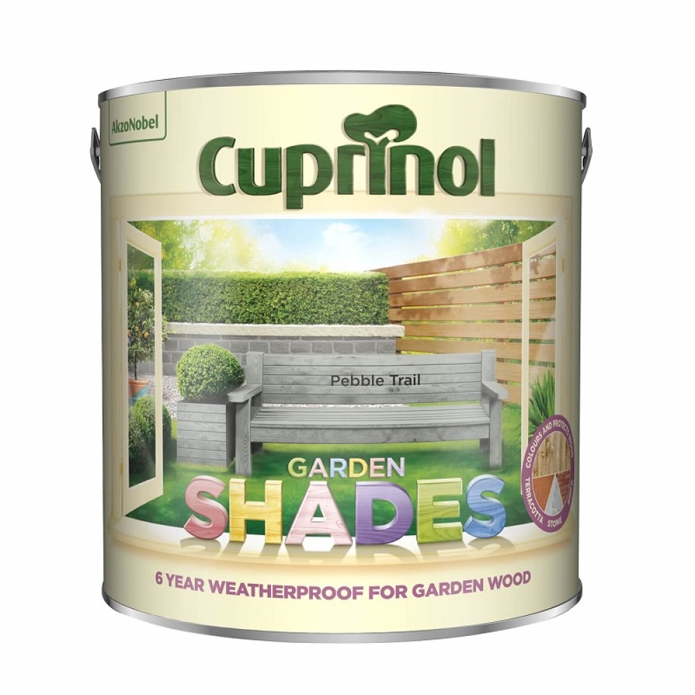 CUPRINOL GARDEN SHADES PEBBLE TRAIL 2.5LT