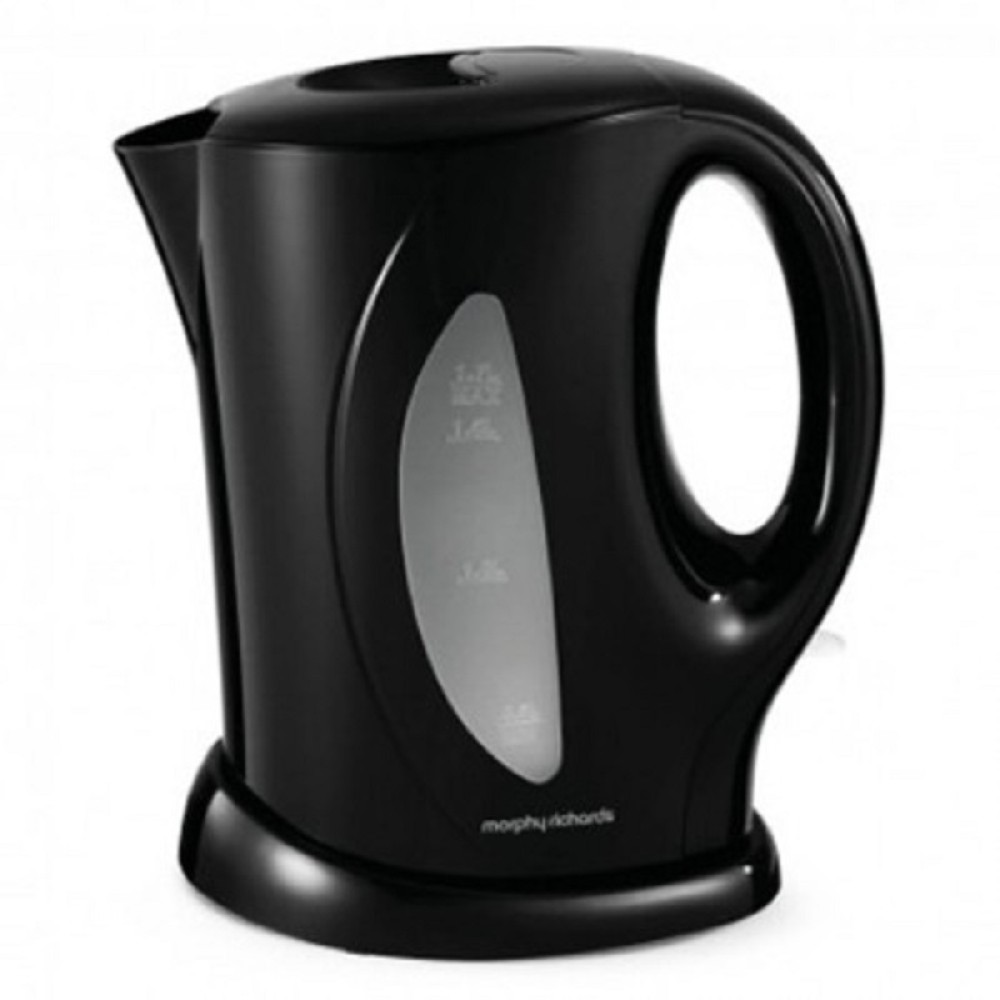 MORPHY RICHARDS 1.7LT BLACK KETTLE