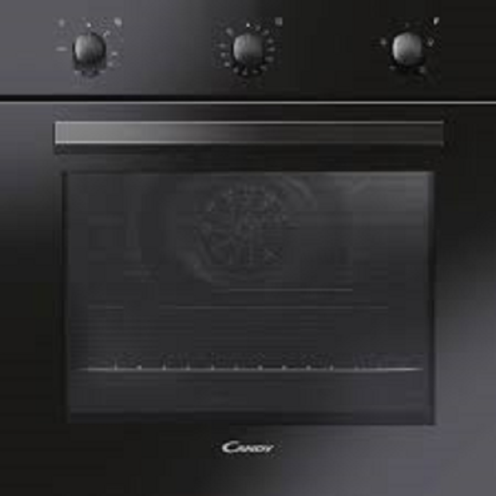 CANDY SINGLE OVEN BLACK