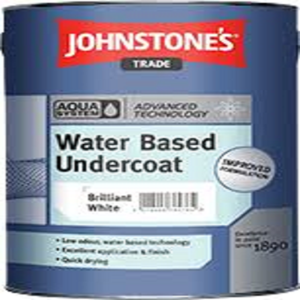 2.5LT JOHNSTONES N AQUA WATER BASED UNDERCOAT BRILLIANT WHITE