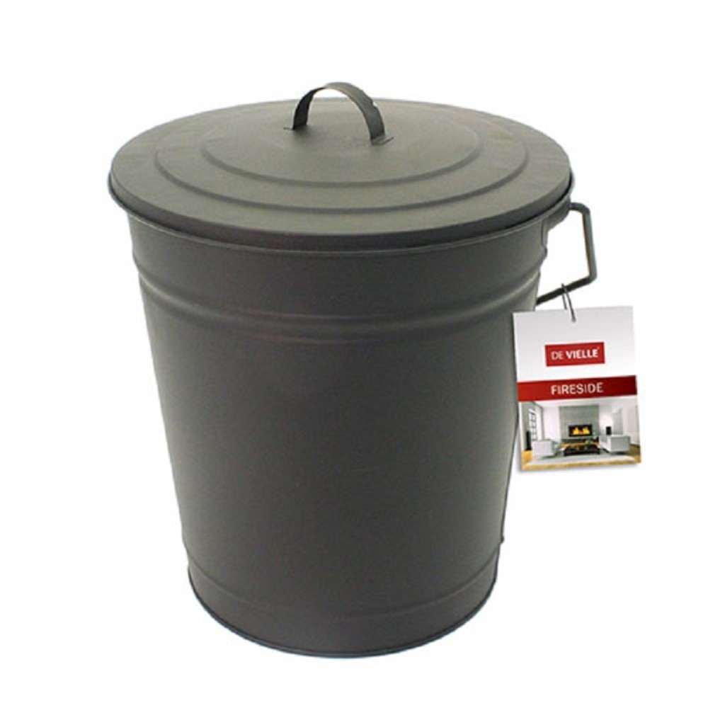 DE VILLE BLACK COAL TUB WITH LID