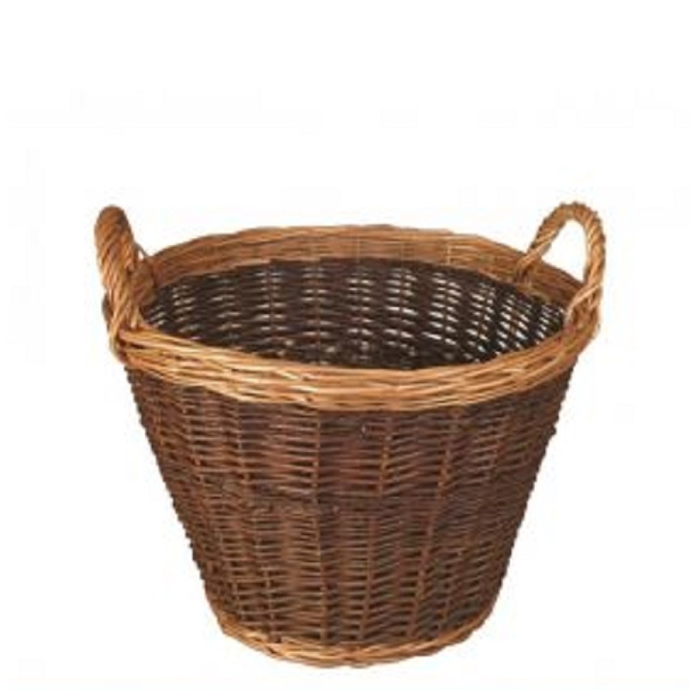 WILLOW LOG/HAMPER BASKET