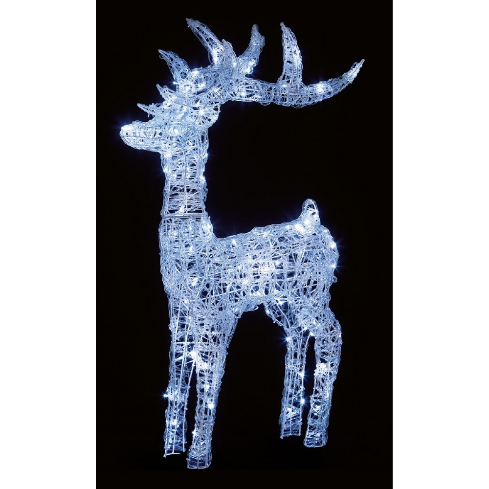 1.15M  LED SOFT ACRYLIC  REINDEER