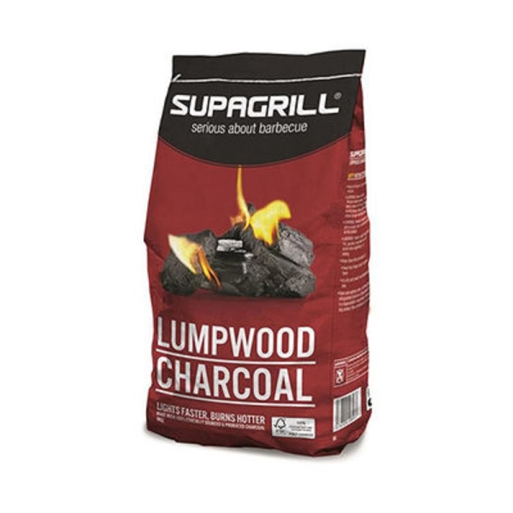 SUPAGRILL INSTANT CHARCOAL LUMPWOOD 1.7KG