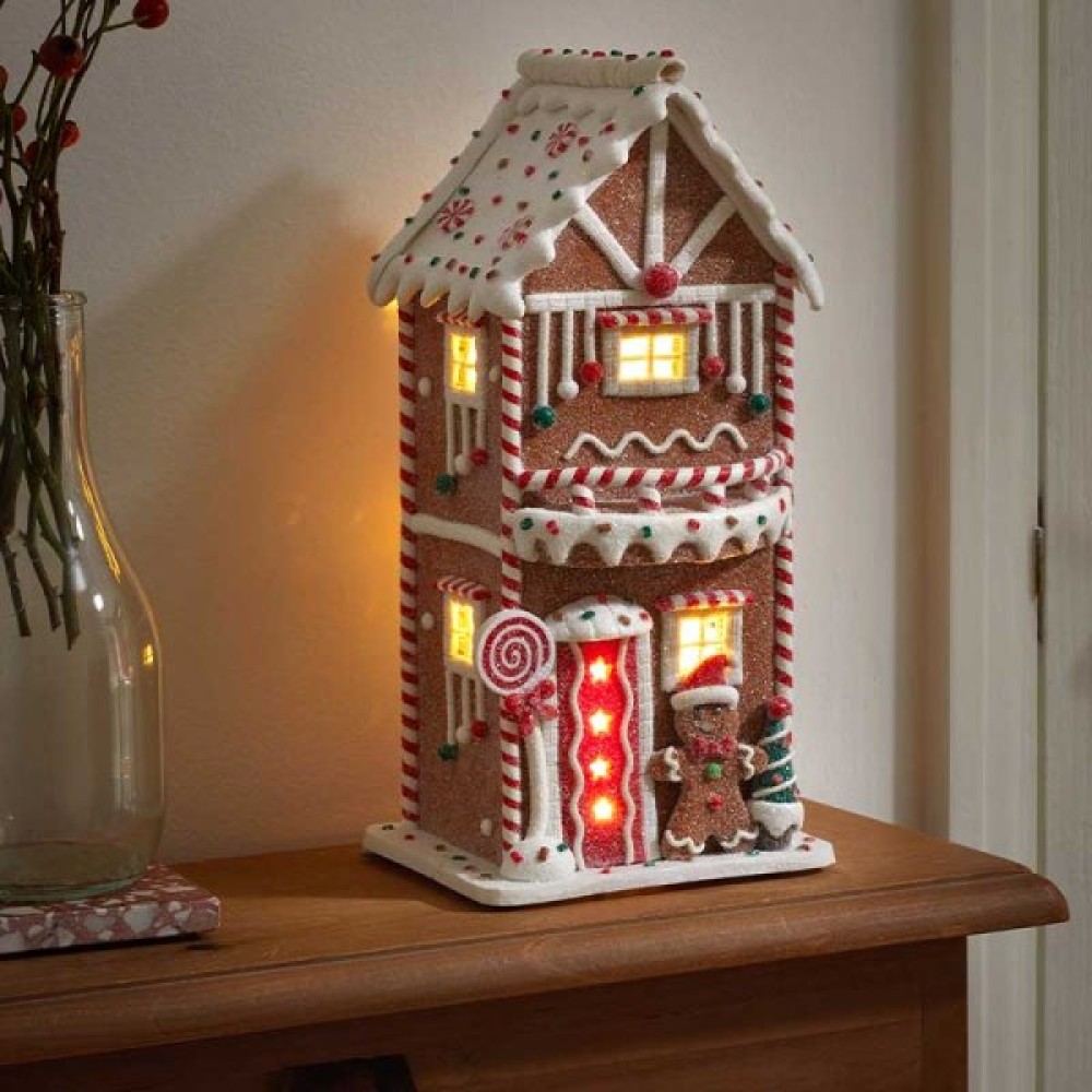 GINGERBREAD CANDY HOME