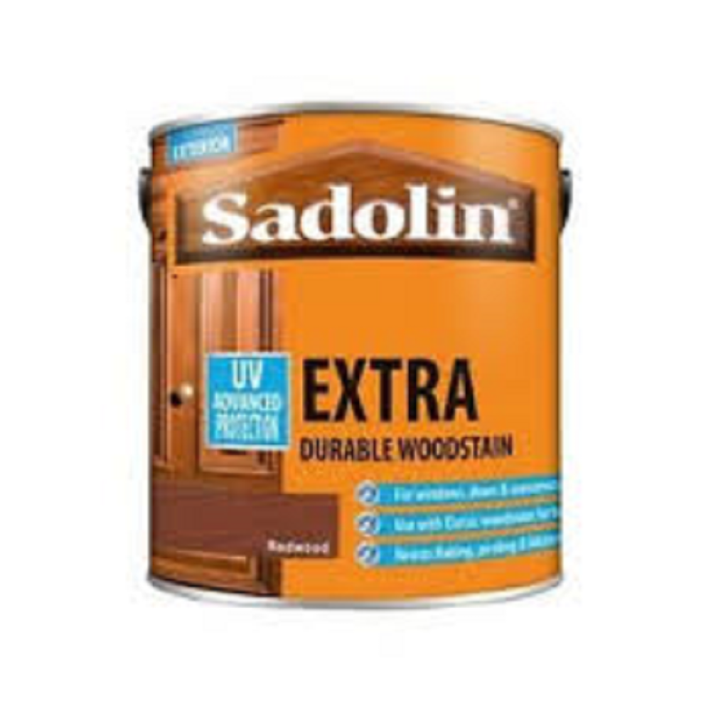 2.5 LITRE SADOLIN EXTRA REDWOOD