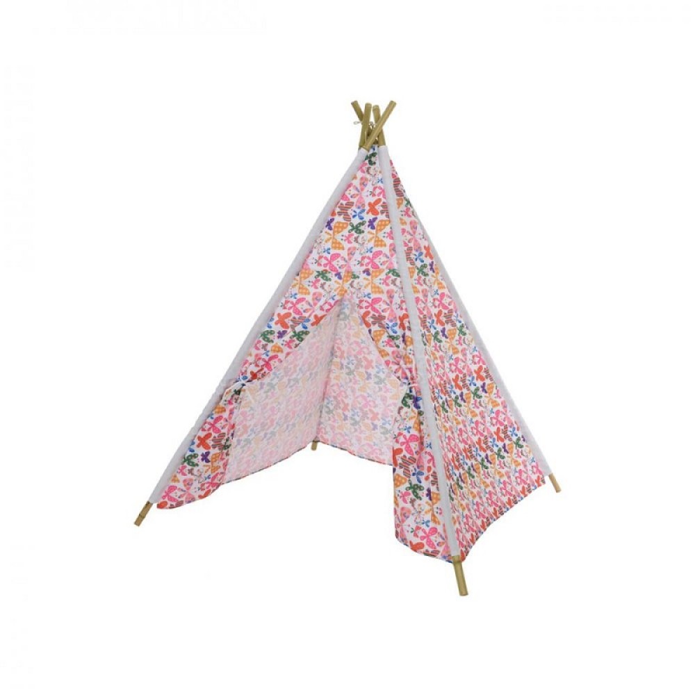 BUTTERFLY TEEPEE PLAY TENT