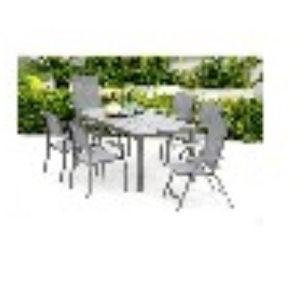 SOLANA 6 SEATER RECTANGULAR DINING SET