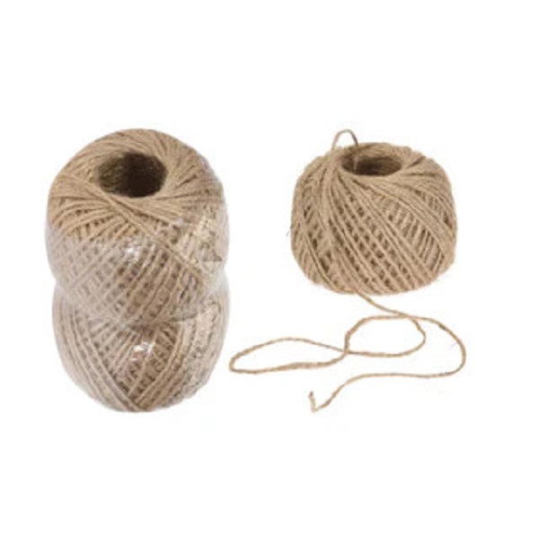 JUTE ROPE BALL 2PCS LENGTH 50 METER