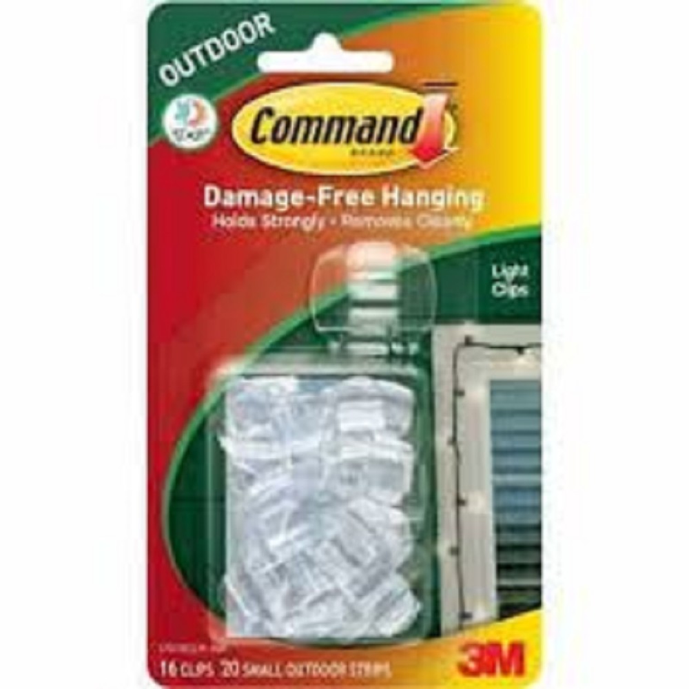 COMMAND OUTDOOR LIGHT CLIP