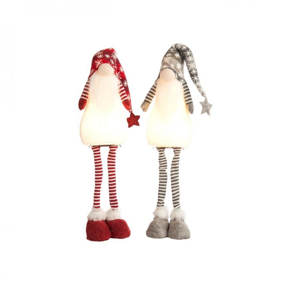 Light Up Sitting Gonk with Snowflake Hat  - 66cm