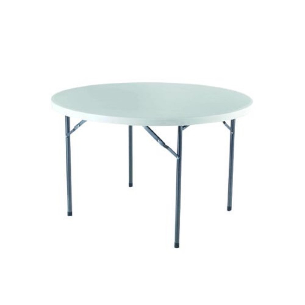 ROUND FOLDING TABLE 120cm X 74 cm