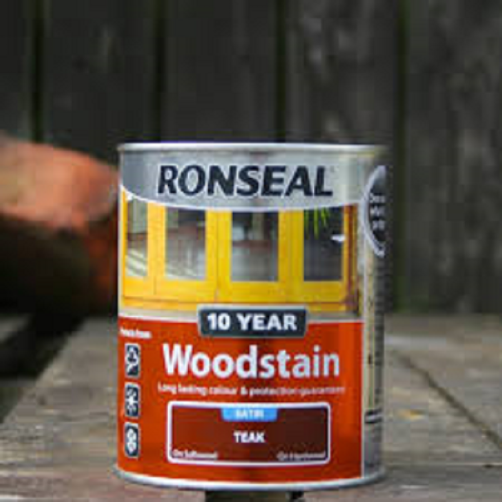 750Ml  RONSEAL TEAK 10 YEAR WOODSTAIN