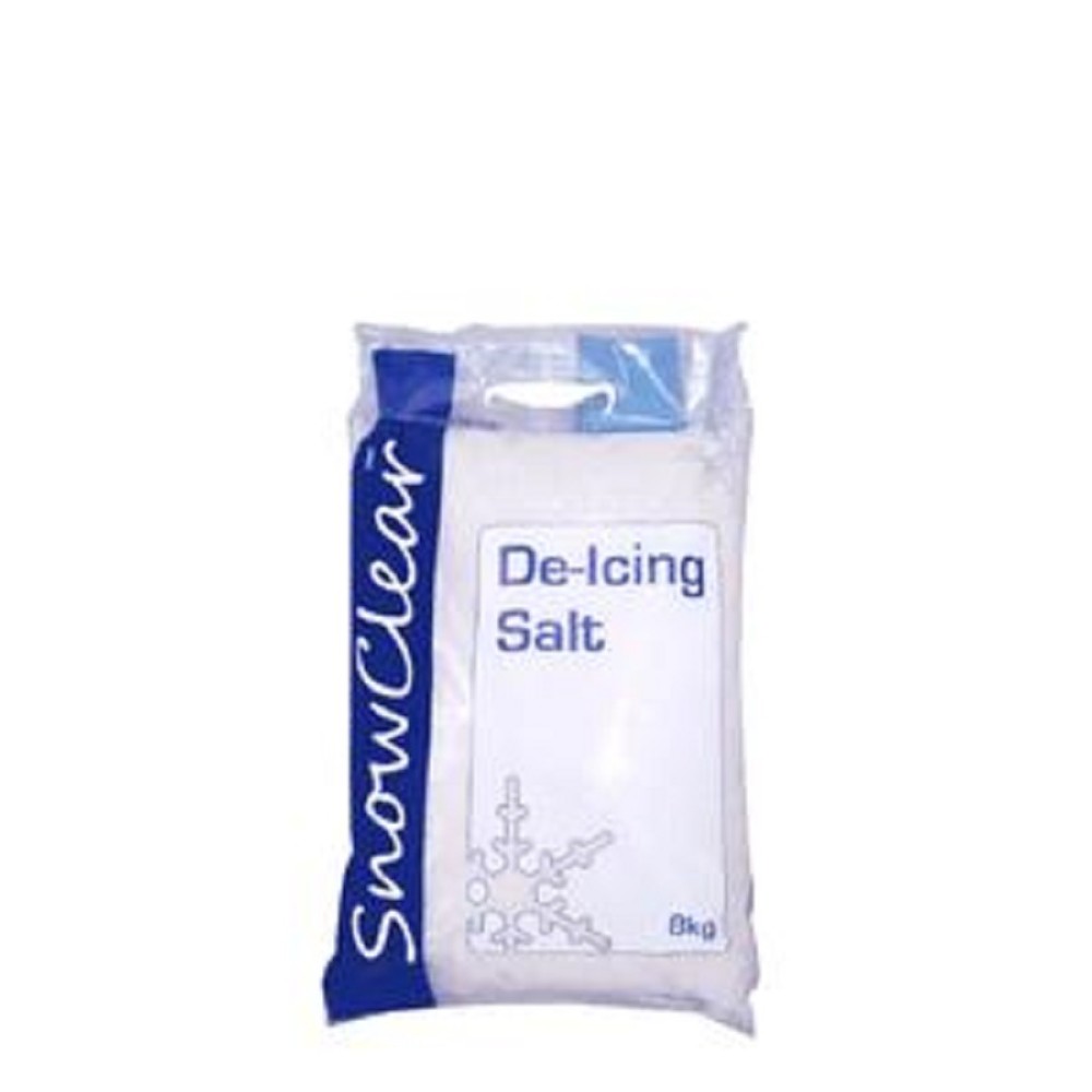 SNOWCLEAR DE-ICING SALT 8KG BAG