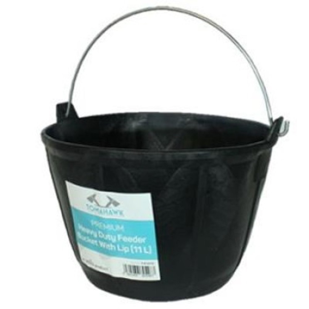 11LTR HEAVY DUTY BLACK FEEDER BUCKET