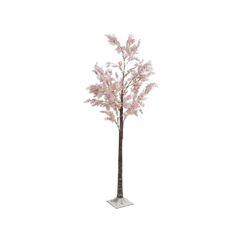 MIRCO LED PINK FLOWER TREE - 6FT