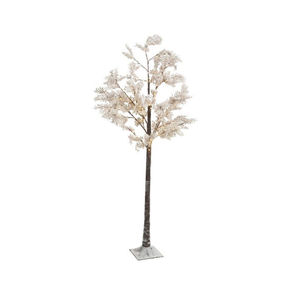 MIRCO LED WHITE FLOWER TREE - 6FT