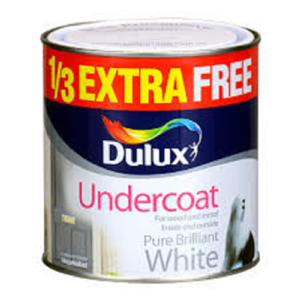 750ML + 33% DULUX WHITE UNDERCOAT