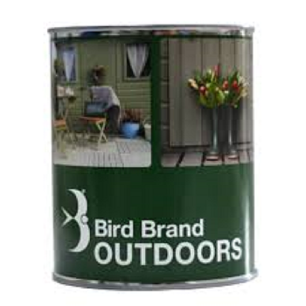 BIRD BRAND OUTDOOR PAINT COASTAL BLUE 1L