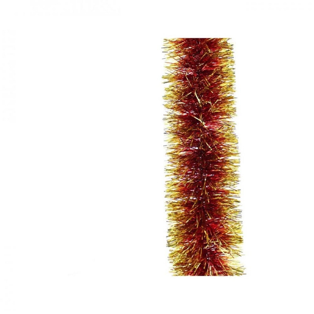 Red Graduated Tinsel - 2m x 12.5cm