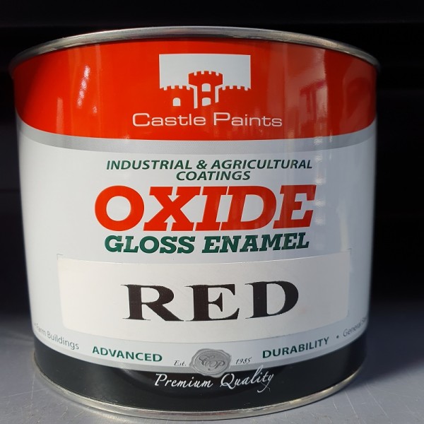 1 LITRE CASTLE OXIDE RED
