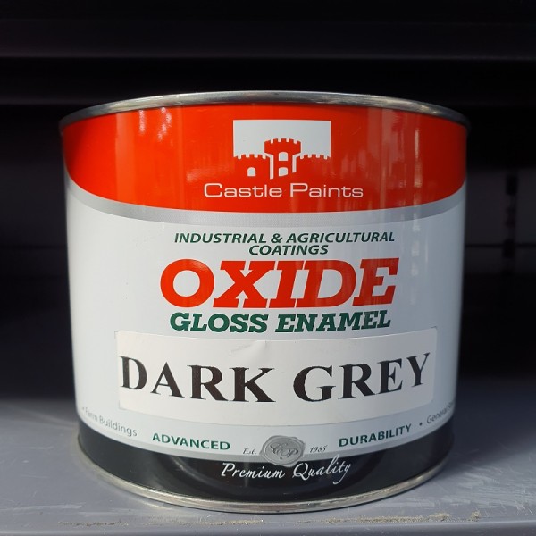1 LITRE CASTLE OXIDE DARK  GREY