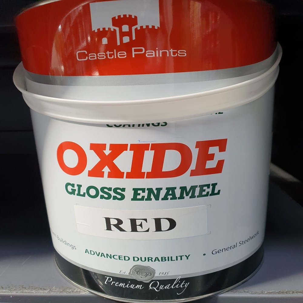 5 LITRE  CASTLE  OXIDE RED