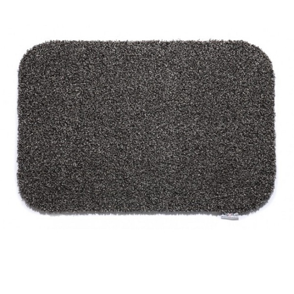 HUG RUG PLAIN SLATE 80CM X 100CM