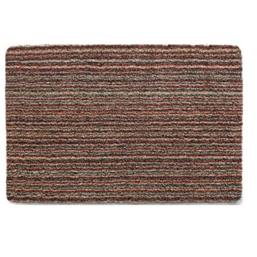 HUG RUG PLAIN CANDY STRIPE 50CM X 75CM