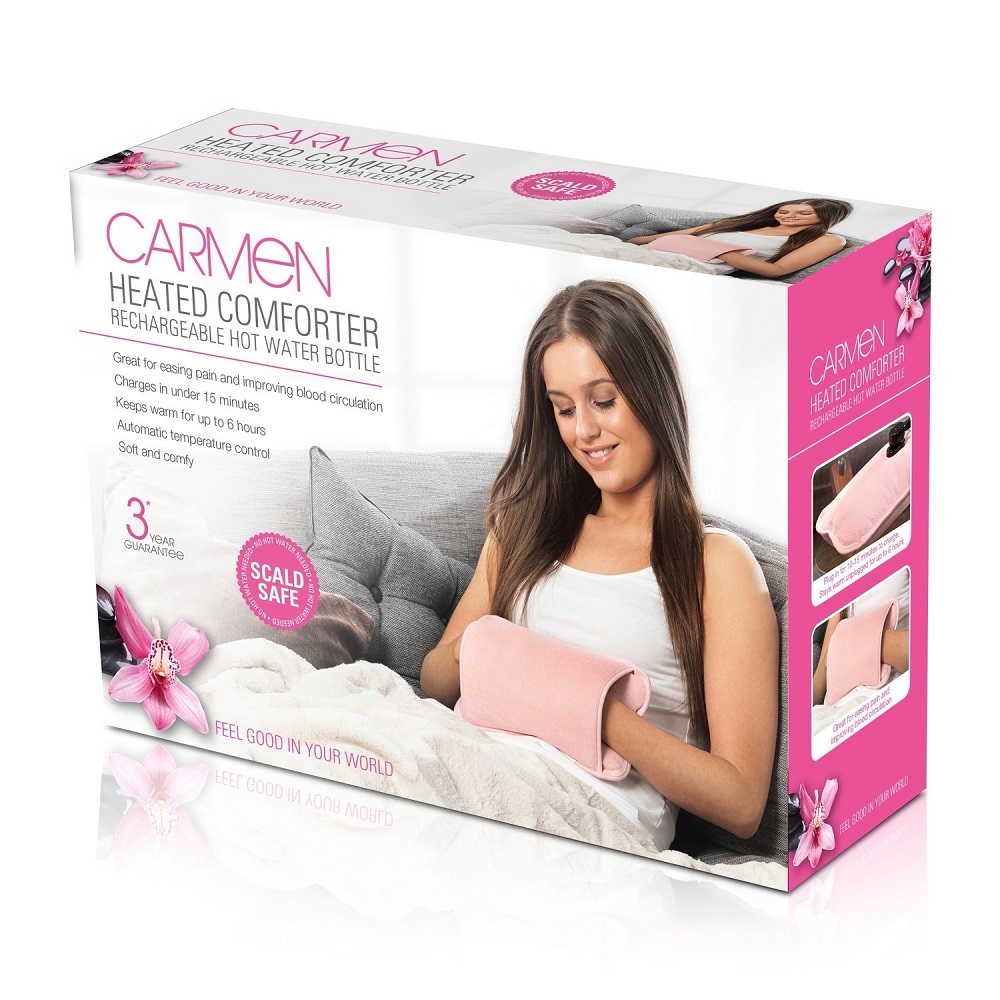 CARMEN ELECTRIC HOT WATER BOTTLE - PINK