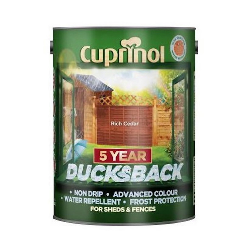 CUPRINOL DUCKSBACK  - RICH CEDAR 5L