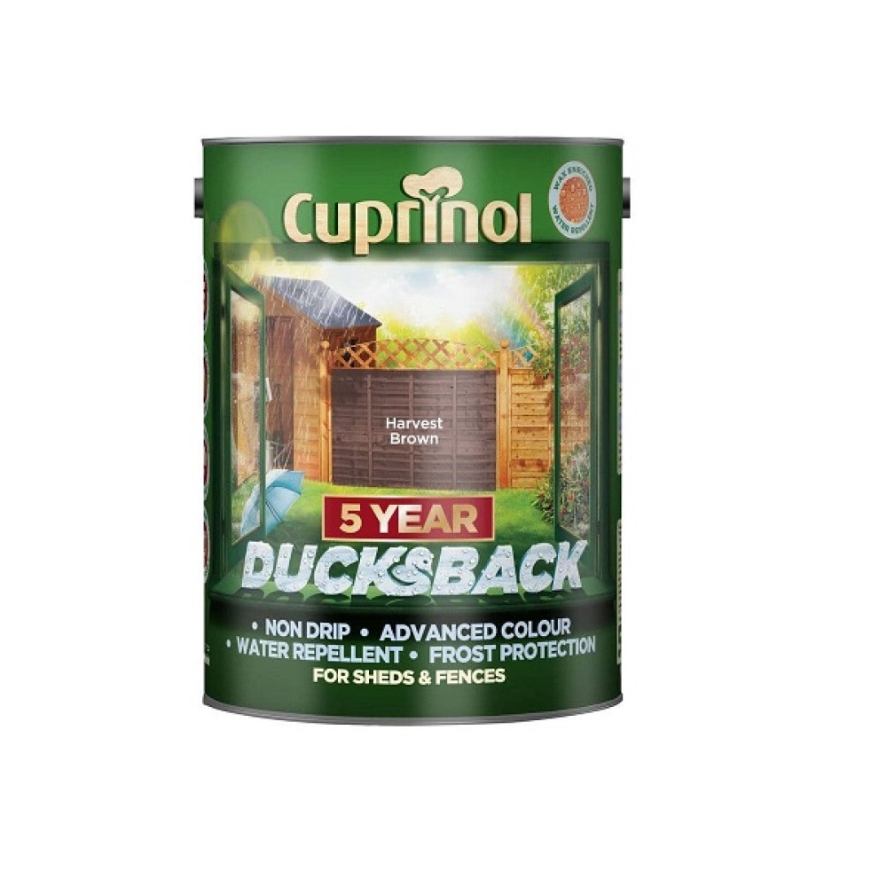 CUPRINOL DUCKSBACK  - HARVEST BROWN 5L