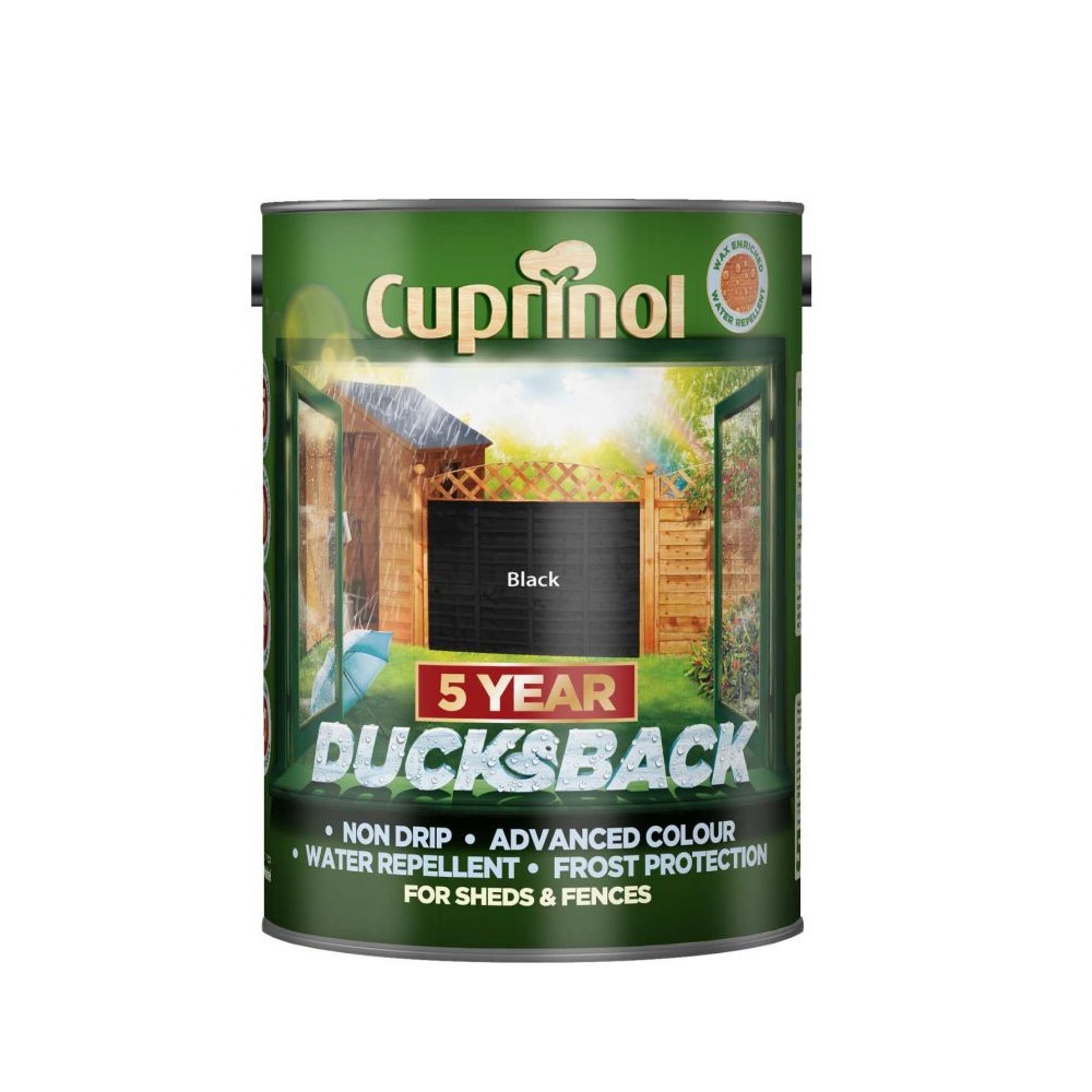 5LTR CUPRINOL 5 YEAR DUCKSBACK BLACK